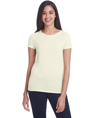 202A Threadfast Apparel Ladies' Triblend Short-Sle in Cream triblend