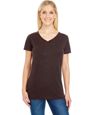 215B Threadfast Apparel Ladies' Cross Dye Short Sl in Flame