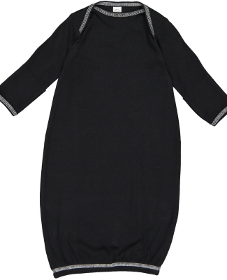 4406 Rabbit Skins Infant Baby Rib Lap Shoulder Lay in Black