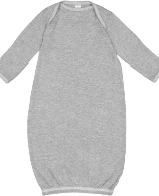 4406 Rabbit Skins Infant Baby Rib Lap Shoulder Lay in Heather