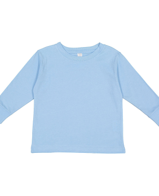 RS3302 Rabbit Skins Toddler Fine Jersey Long Sleev in Light Blue