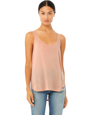 8802 Bella + Canvas - Women's Flowy Tank with Side in Peach