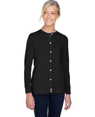 DP181W Devon & Jones Ladies' Perfect Fit⢠Ribbon in Black
