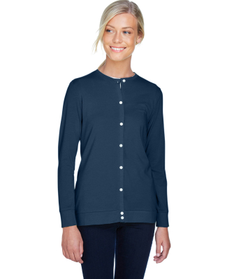 DP181W Devon & Jones Ladies' Perfect Fit™ Ribbon in Navy