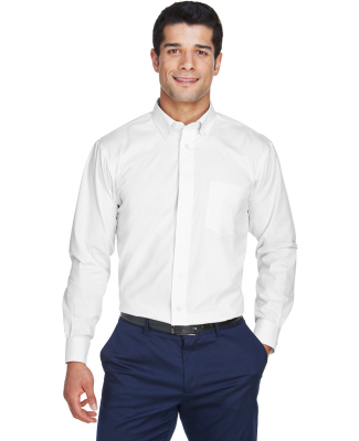 D630 Devon & Jones Men's Crown Collection™ Solid in White