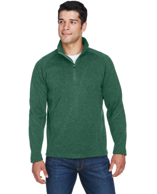 DG792 Devon & Jones Adult Bristol Sweater Fleece Q in Forest heather