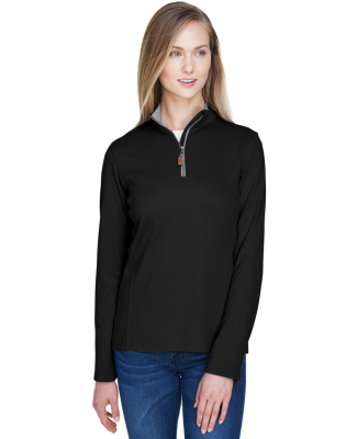 DG479W Devon & Jones Ladies' DRYTEC20™ Performan in Black/ grey heather/ graphite
