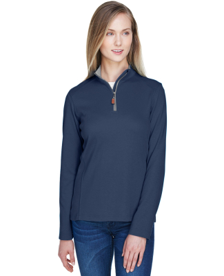 DG479W Devon & Jones Ladies' DRYTEC20™ Performan in Navy/ grey heather/ graphite