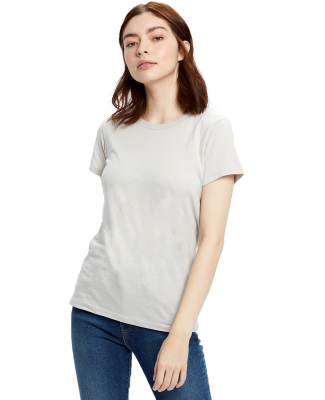 US Blanks US100 Women's Jersey T-Shirt in Silver