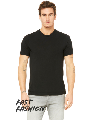 Bella + Canvas 3880 Fast Fashion Unisex Viscose Fa in Black