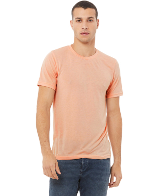 Bella + Canvas 3880 Fast Fashion Unisex Viscose Fa in Peach