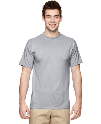 Jerzees 21MR Dri-Power Sport Short Sleeve T-Shirt in Silver