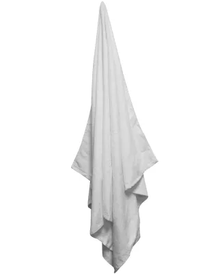 Carmel Towel Company C3560 Legacy Velour Beach Tow in White