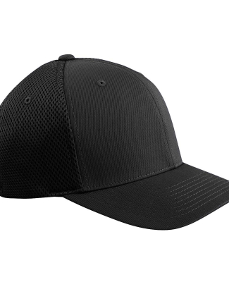 Flexfit 6533 Ultrafiber Mesh Cap in Black
