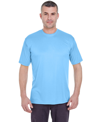 UltraClub 8620 Men's Cool & Dry Basic Performance in Columbia blue