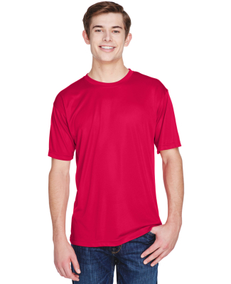 UltraClub 8620 Men's Cool & Dry Basic Performance in Red