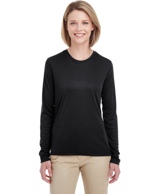 UltraClub 8622W Ladies' Cool & Dry Performance Lon in Black