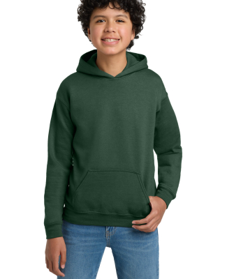 G185B Gildan Youth 7.75 oz. Heavy Blend™ 50/50 H in Fan dark green