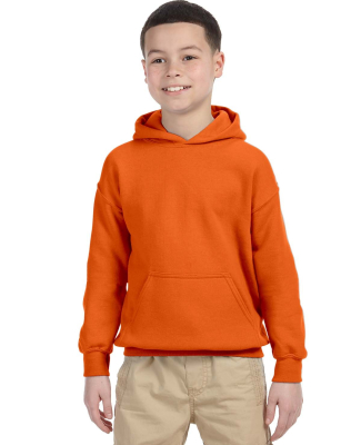 G185B Gildan Youth 7.75 oz. Heavy Blend™ 50/50 H in Orange