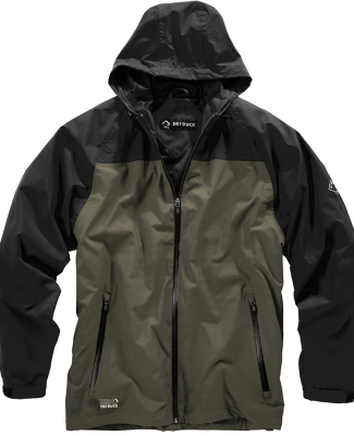 DRI DUCK 5335 Torrent Waterproof Jacket in Olive/ black