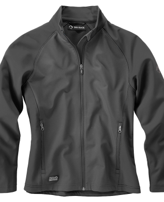 DRI DUCK 9439 Women's Contour Soft Shell Jacket in Charcoal