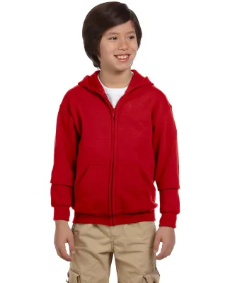 G186B Gildan Youth 7.75 oz. Heavy Blend™ 50/50 F in Red
