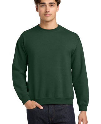 18000 Gildan 7.75 oz. Heavy Blend 50/50 Fleece Cre in Fan dark green
