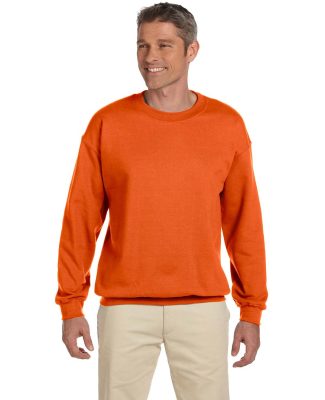 18000 Gildan 7.75 oz. Heavy Blend 50/50 Fleece Cre in Orange