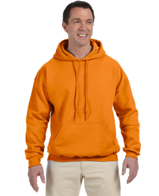 12500 Gildan 9.3 oz. Ultra Blend® 50/50 Hood in Safety orange
