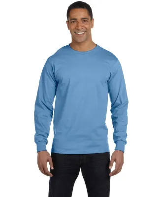 8400 Gildan 5.6 oz. Ultra Blend® 50/50 Long-Sleev in Carolina blue