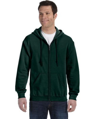 18600 Gildan 7.75 oz. Heavy Blend™ 50/50 Full-Zi in Forest green