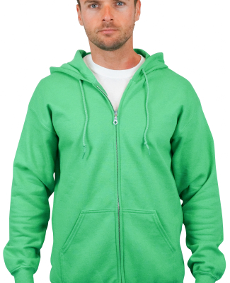 18600 Gildan 7.75 oz. Heavy Blend™ 50/50 Full-Zi in Irish green