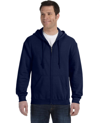 18600 Gildan 7.75 oz. Heavy Blend™ 50/50 Full-Zi in Navy