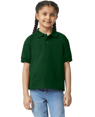8800B Gildan Youth 5.6 oz. Ultra Blend® 50/50 Jer in Forest green