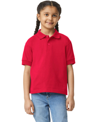 8800B Gildan Youth 5.6 oz. Ultra Blend® 50/50 Jer in Red