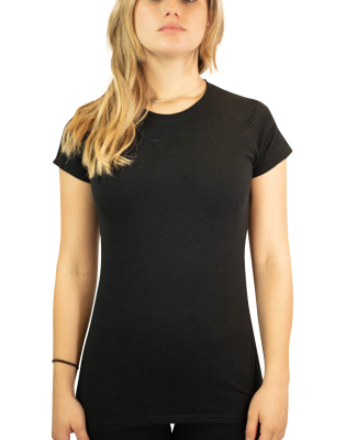 64000L Gildan Ladies 4.5 oz. SoftStyle™ Ringspun in Black