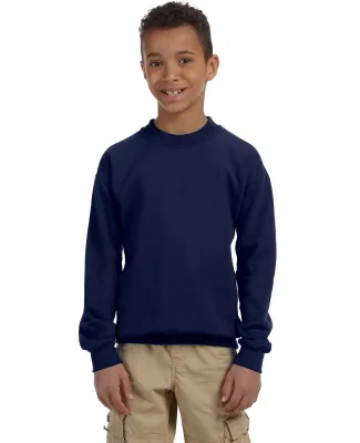 1800B Gildan Youth 7.75 oz. Heavy Blend™ 50/50 F in Navy