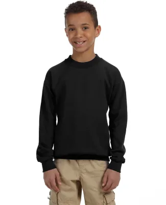 1800B Gildan Youth 7.75 oz. Heavy Blend™ 50/50 F in Black