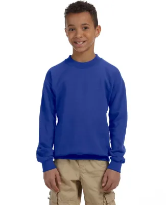 1800B Gildan Youth 7.75 oz. Heavy Blend™ 50/50 F in Royal