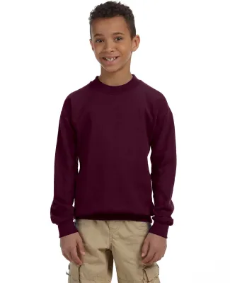 1800B Gildan Youth 7.75 oz. Heavy Blend™ 50/50 F in Maroon