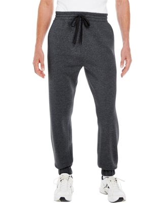 Burnside 8800 Fleece Joggers in Charcoal