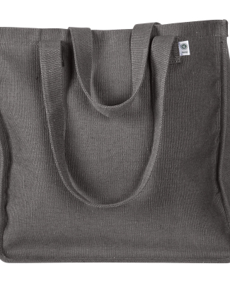 econscious EC8015 6.8 oz. Hemp Market Tote in Charcoal