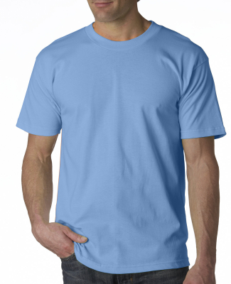 Bayside BA5100 Adult Adult Short-Sleeve Tee in Carolina blue