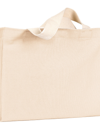 Bayside BA750 Medium Gusset Tote in Natural