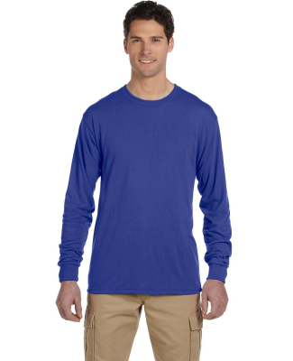 Jerzees 21MLR Dri-Power Sport Long Sleeve T-Shirt in Royal