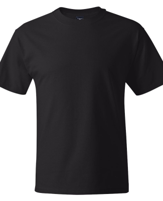 Hanes 518T Beefy-T Tall T-Shirt in Black