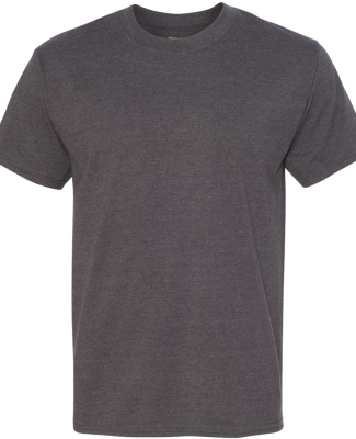 Hanes 518T Beefy-T Tall T-Shirt in Charcoal heather