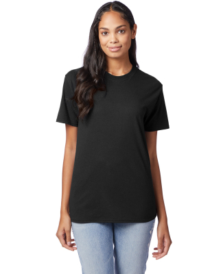 Hanes 42TB X-Temp Triblend T-Shirt with Fresh IQ o in Solid black triblend