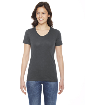 BB301W Ladies' Poly-Cotton Short-Sleeve Crewneck in Asphalt