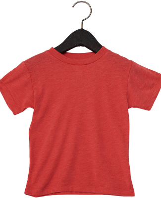 Bella + Canvas 3001T Toddler Tee in Heather red